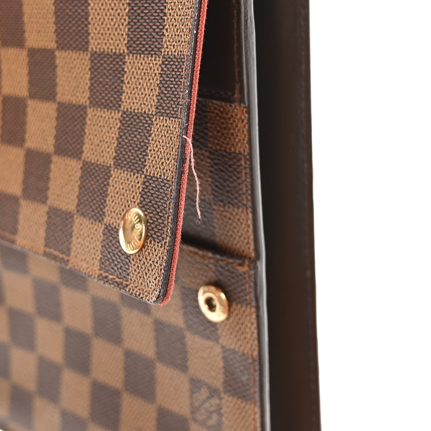 Louis Vuitton Damier Ebene Portobello Travel Shoulder Bag 20 of 21
