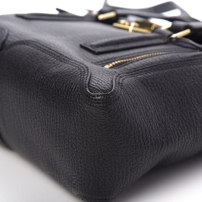 3.1 Phillip Lim 3.1 Textured Calfskin Medium Pashli Satchel Black 5 of 10