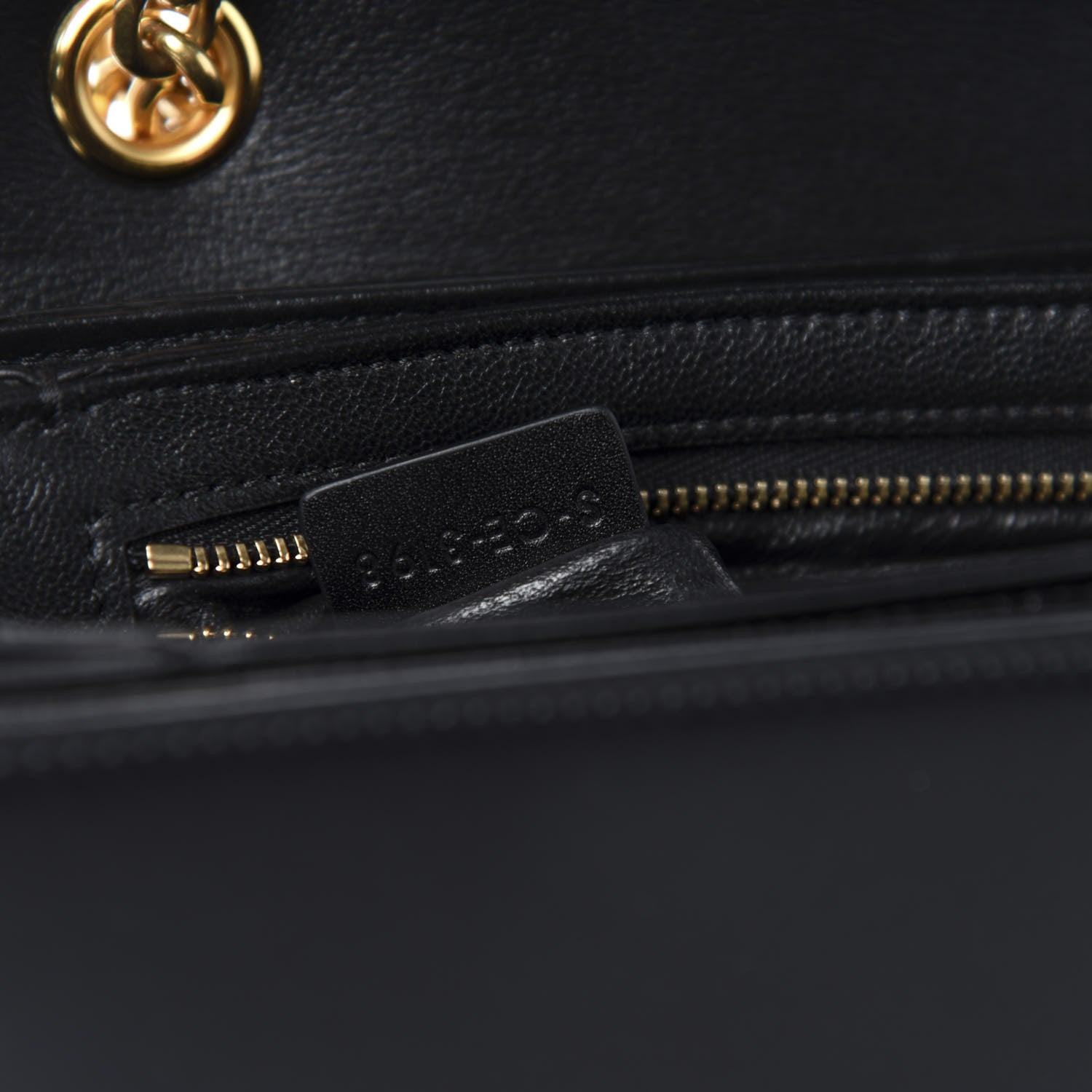 Celine Shiny Calfskin Medium C Bag Black 10 of 11