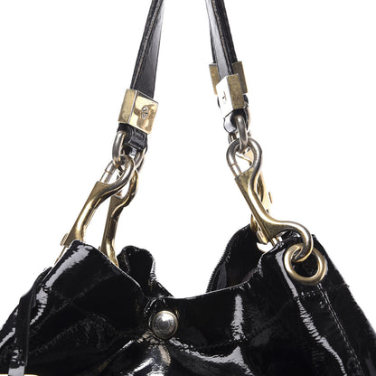 Jimmy Choo Patent Lola Oversized Tote Black 9 of 11