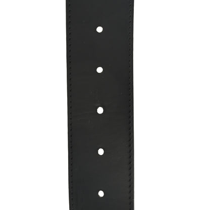 Louis Vuitton Monogram Eclipse Taigarama 40mm LV Initiales Reversible Belt 85 34 Black 4 of 5