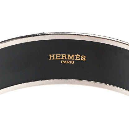 Hermes Enamel Printed Cachemire de Tamara Wide Bracelet 65 5 of 6
