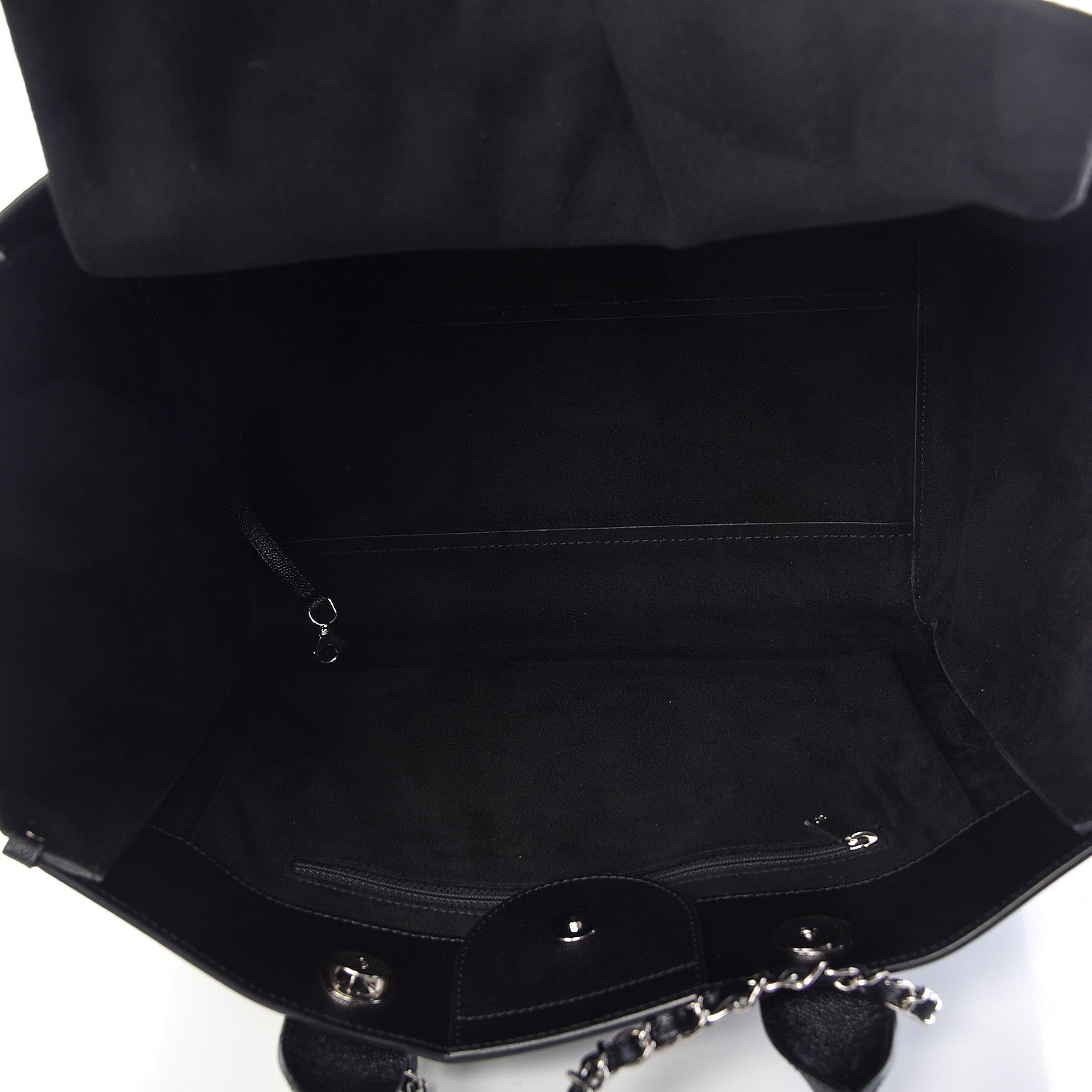 Chanel Caviar Medium Studded Deauville Tote Black 5 of 10