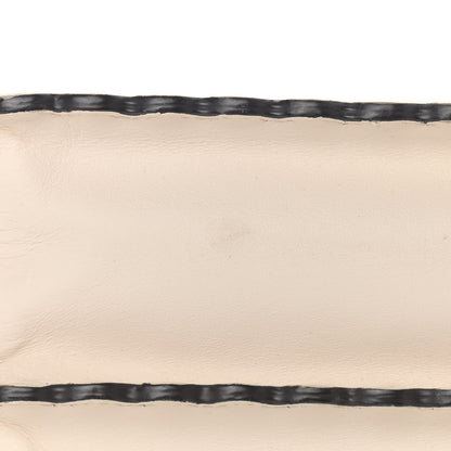 Fendi Vitello Baltico Scalloped Studded Kan I Shoulder Bag Camelia 12 of 19