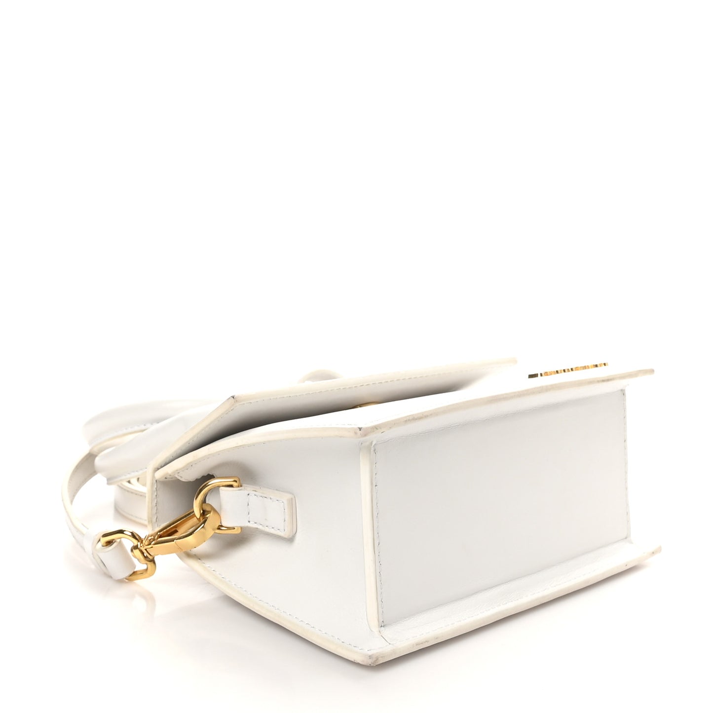 Smooth Calfskin Le Chiquito Noeud White