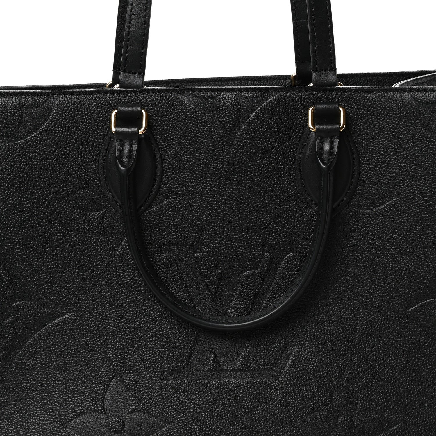 Louis Vuitton Empreinte Monogram Giant OnTheGo MM Black 7 of 10