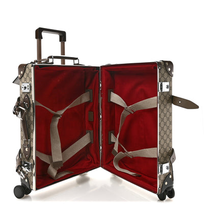 Gucci Supreme Monogram Globe-Trotter Carry-On Brown 4 of 12