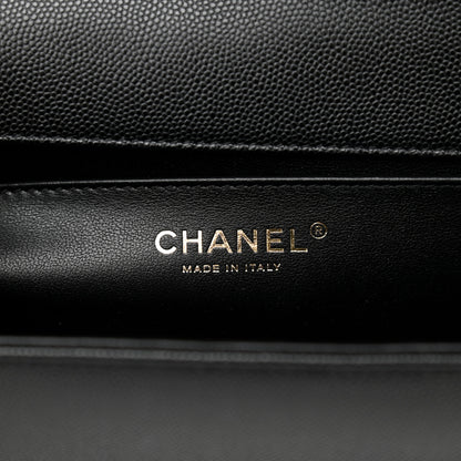Chanel Caviar Quilted Medium Boy Flap Black 5 of 8