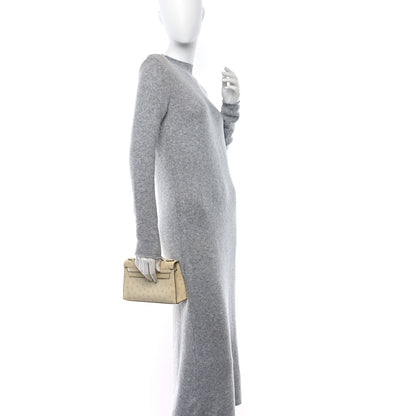 Hermes Ostrich Kelly Pochette Clutch Beton 2 of 16