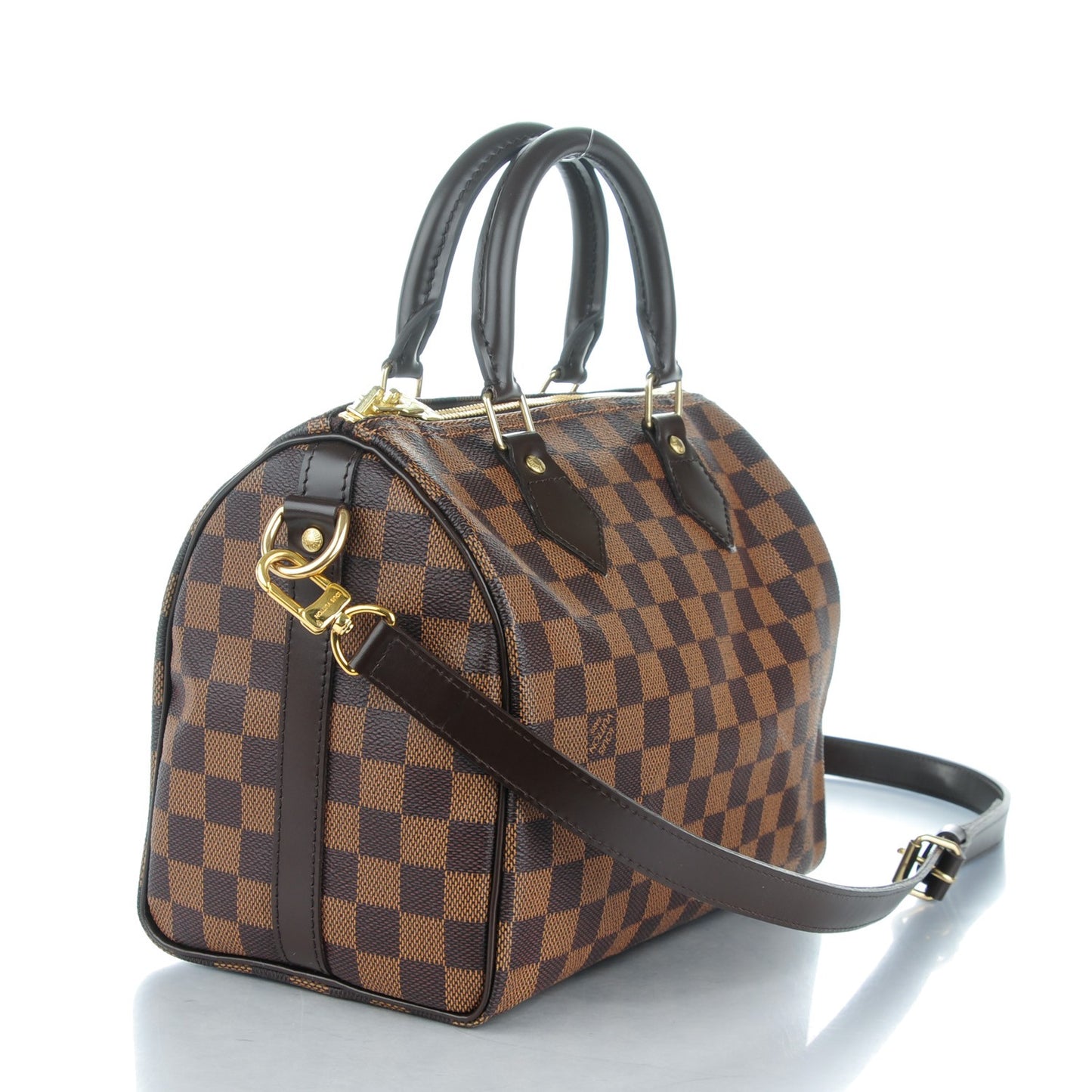 Damier Ebene Speedy Bandouliere 25