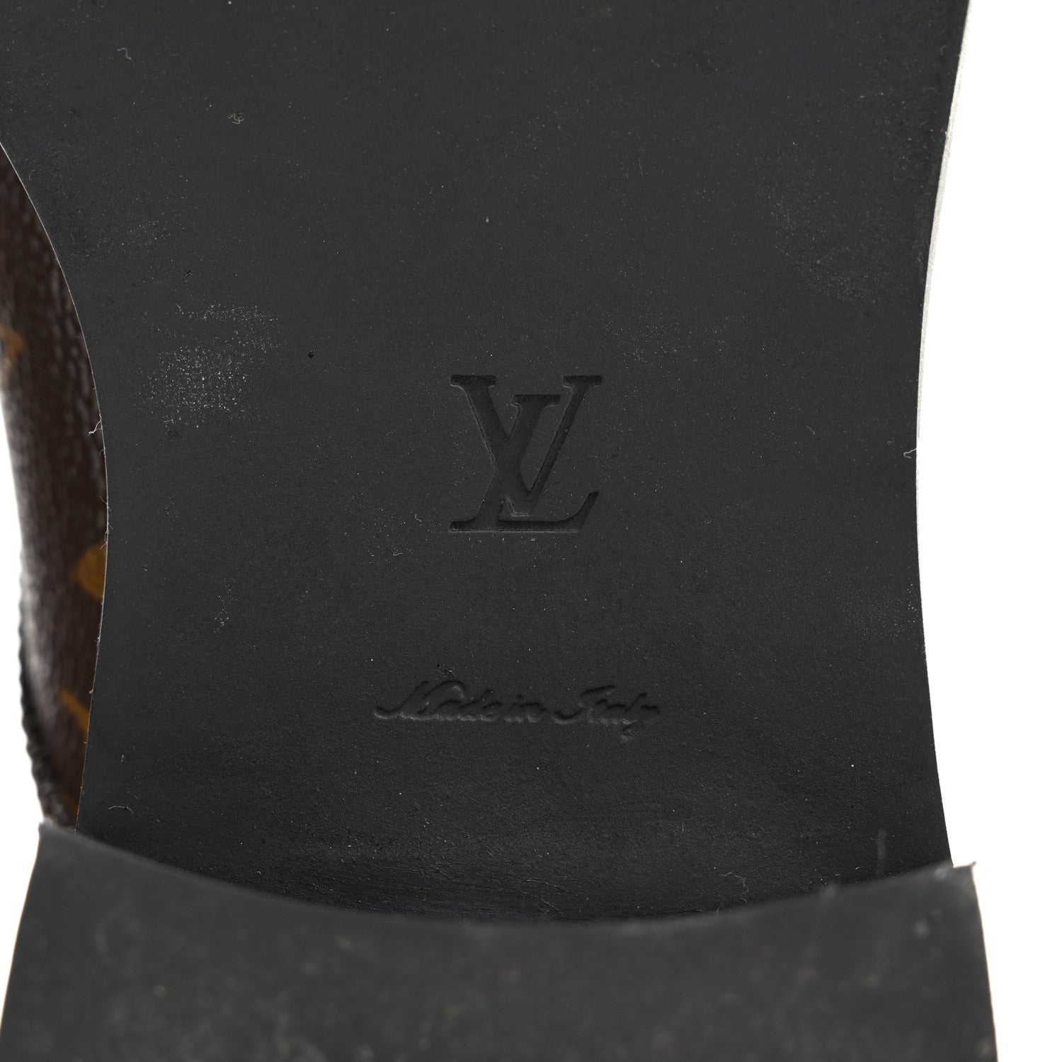 Louis Vuitton Calfskin Monogram Wonderland Flat Ranger Boots 38 Black 8 of 8