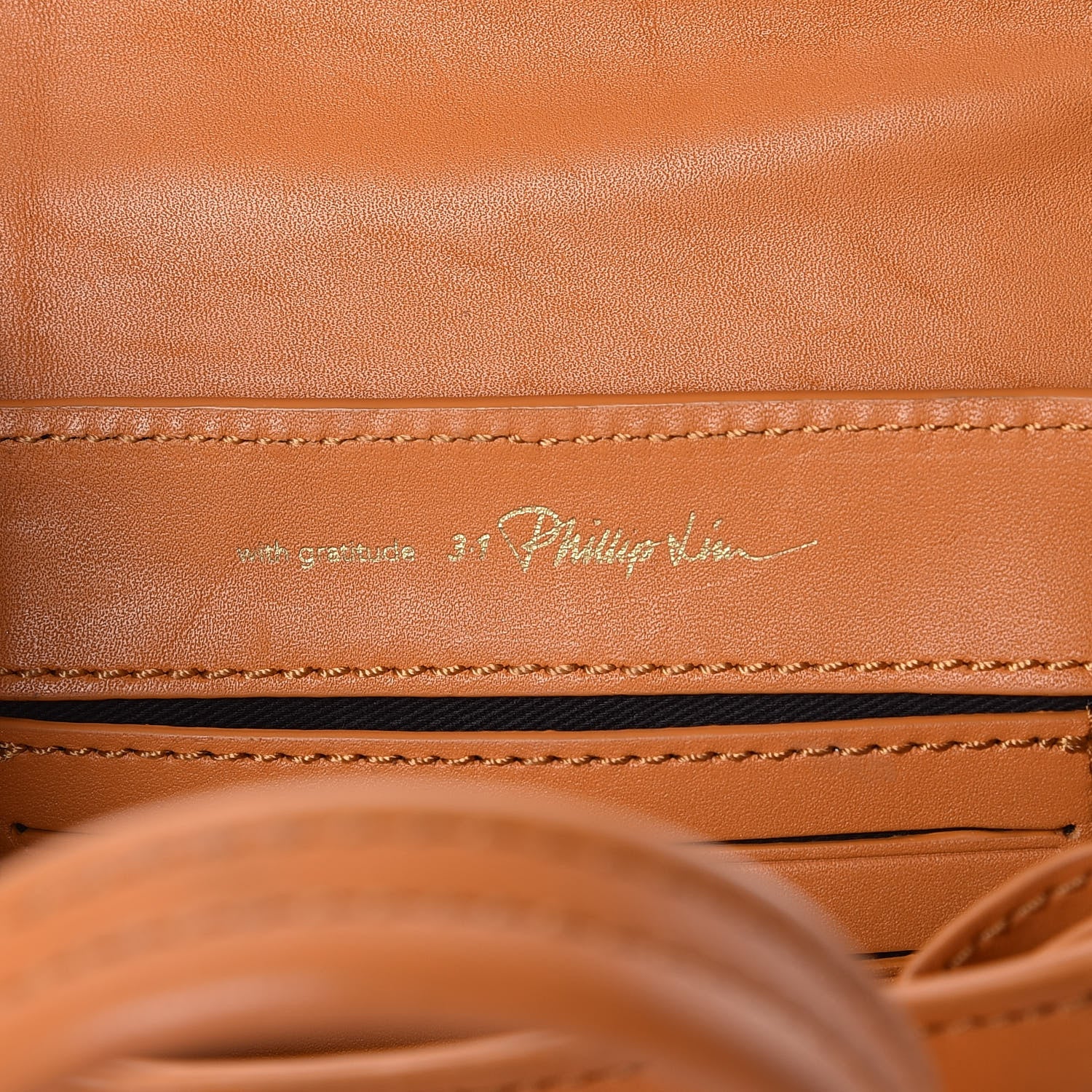 3.1 Phillip Lim 3.1 Smooth Calfskin Nano Pashli Satchel Saffron 6 of 9