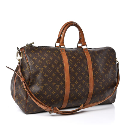 Louis Vuitton Monogram Keepall Bandouliere 50 3 of 15