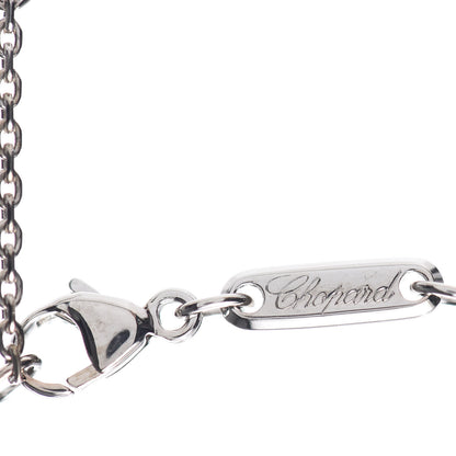 Chopard 18K White Gold Pave Diamond Good Luck Charms Evil Eye Pendant Necklace 7 of 9
