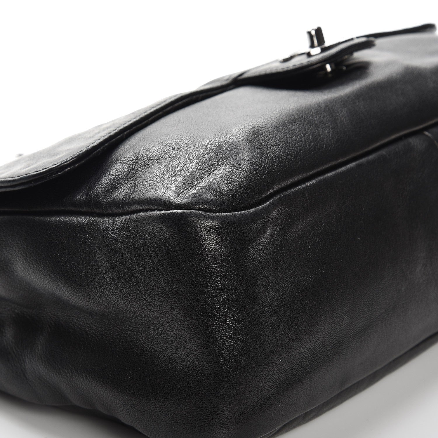 Chanel Lambskin Medium Soft and Chain Flap Black 8 of 11