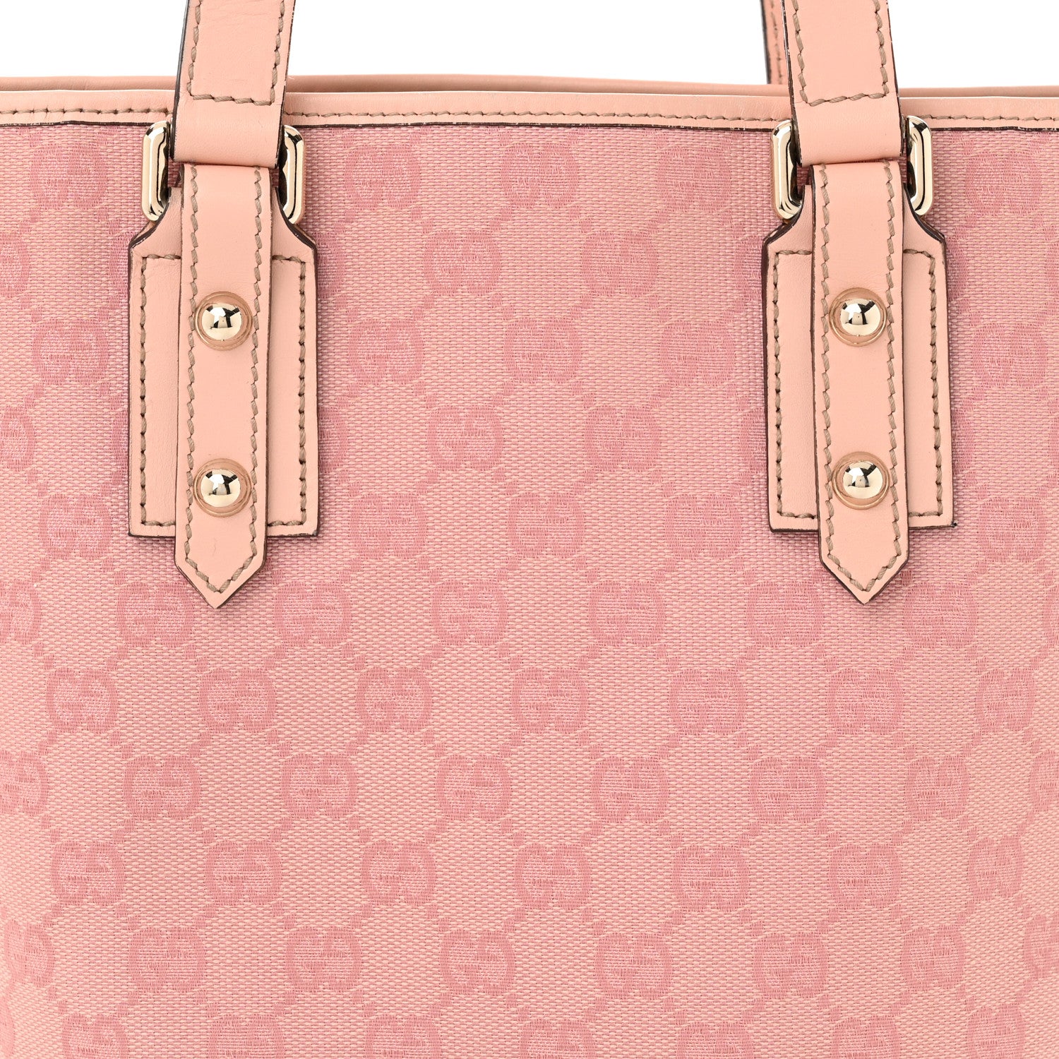 Gucci Monogram Small Charmy Tote Pink 8 of 11