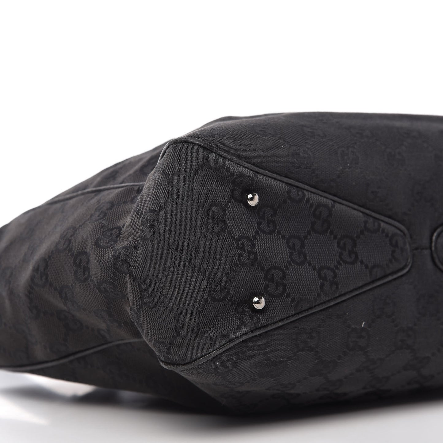 Monogram Medium Tote Black