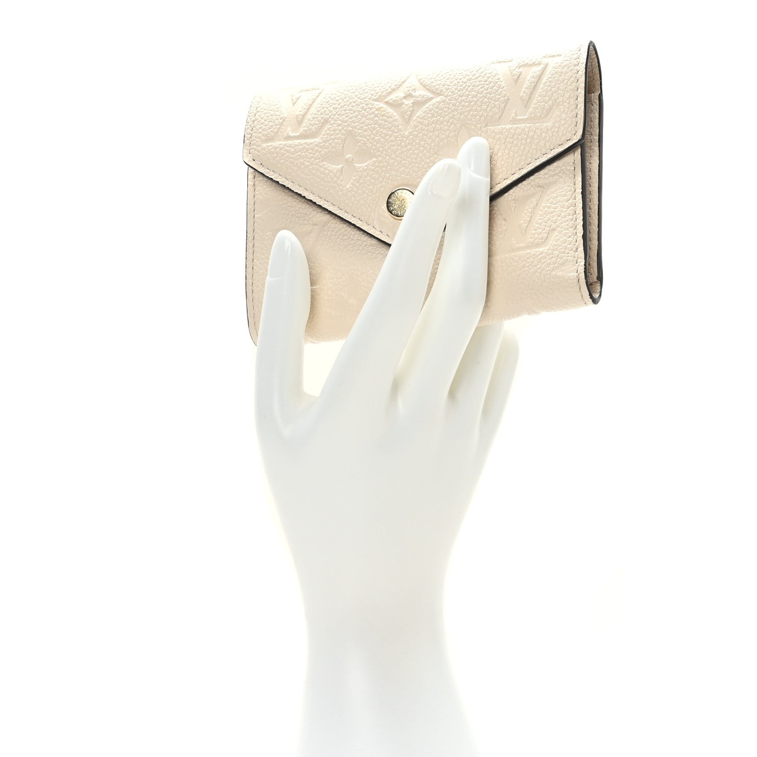 Louis Vuitton Empreinte Victorine Wallet Cream 2 of 6