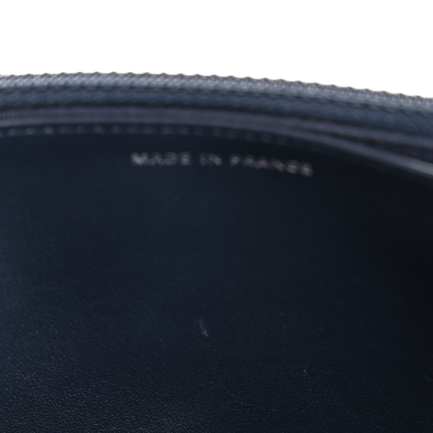 Chanel Caviar Quilted Wallet on Chain WOC Navy Blue 12 of 13