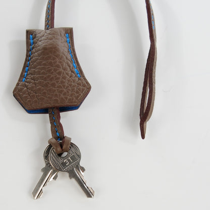Hermes Taurillon Clemence Horseshoe Birkin 30 Etoupe Mykonos 20 of 21