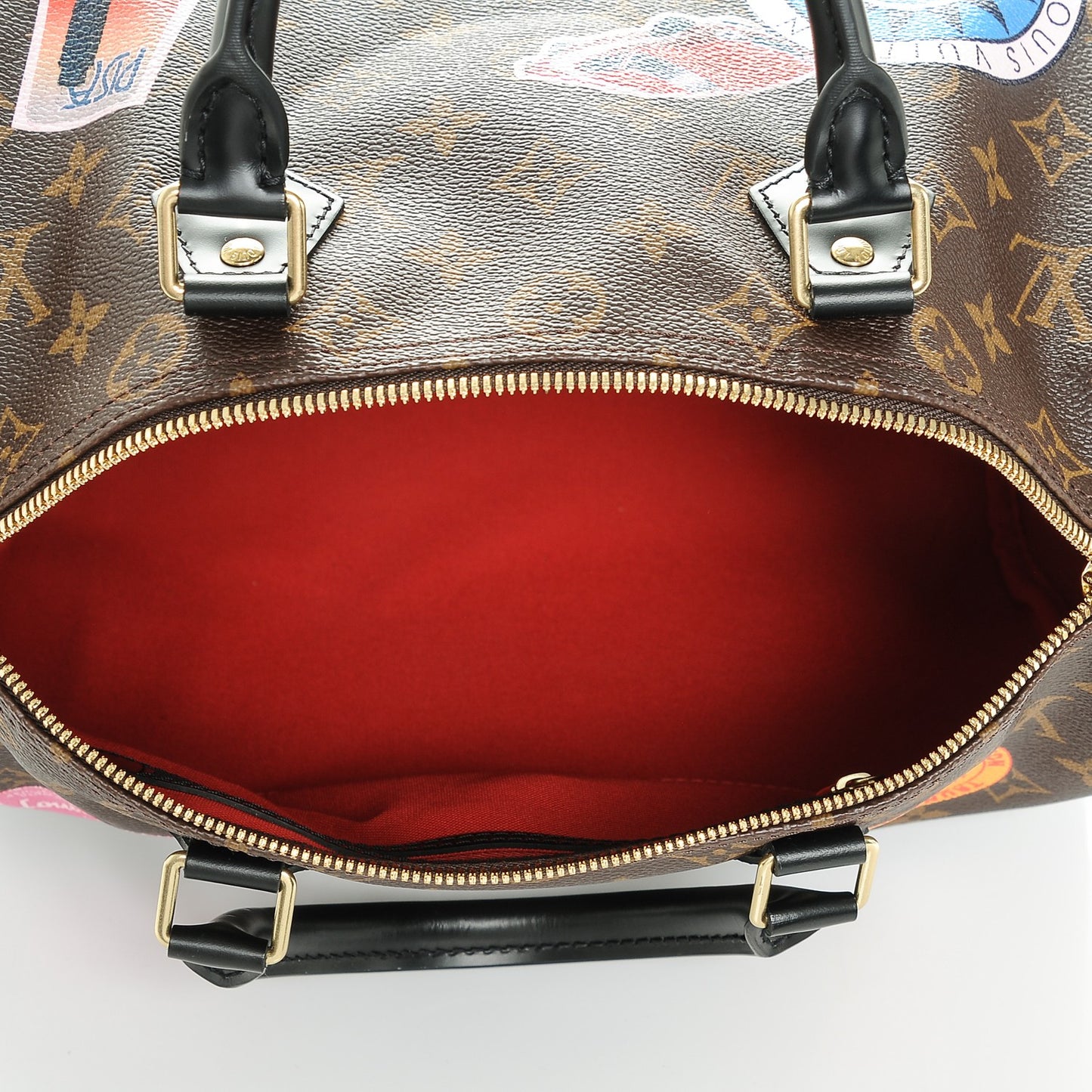 Monogram My World Tour Speedy Bandouliere 30 Black