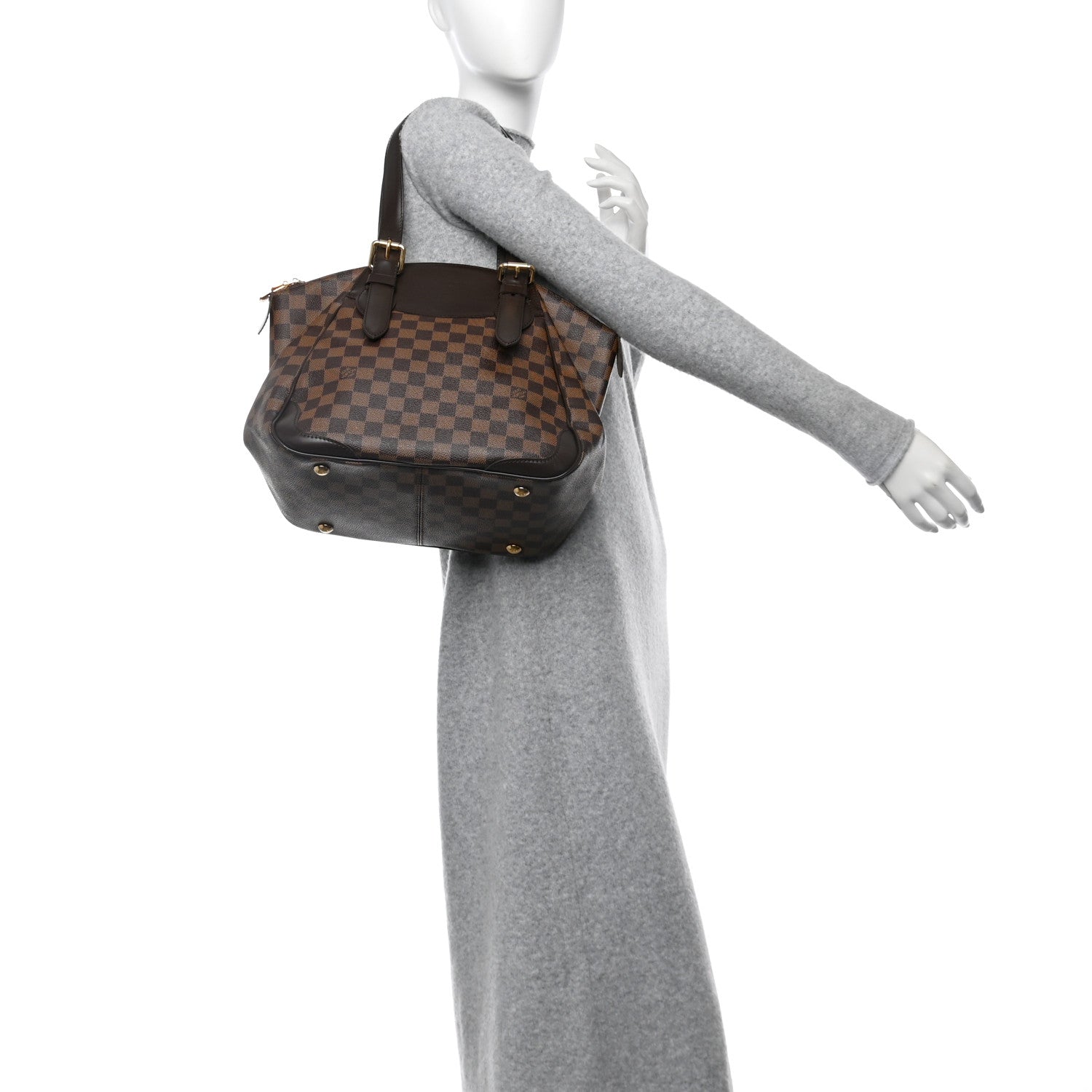 Louis Vuitton Damier Ebene Verona MM 2 of 11