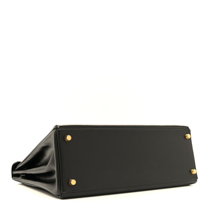 Hermes Box Kelly Retourne 32 Black 4 of 10