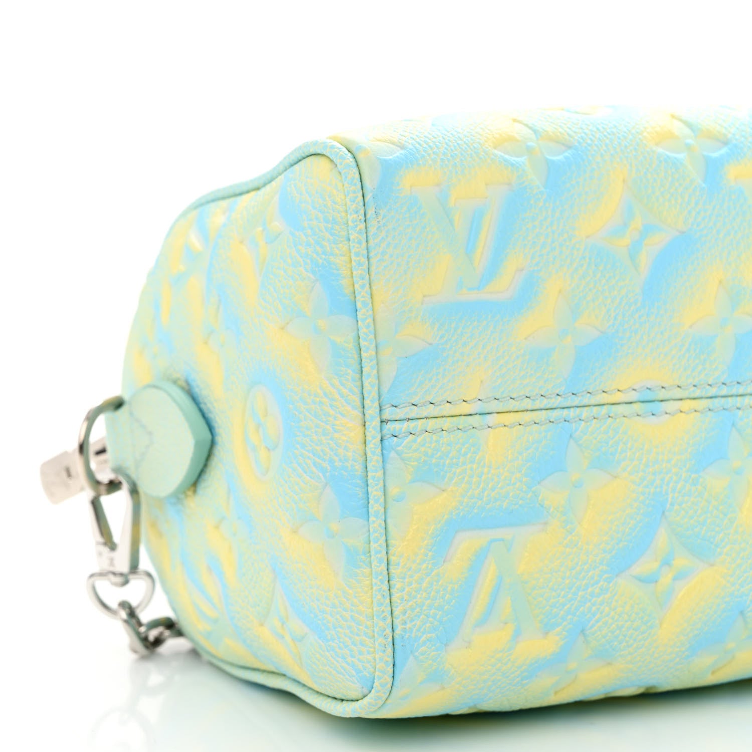 Louis Vuitton Empreinte Monogram Summer Stardust Speedy 20 Water Green 8 of 9