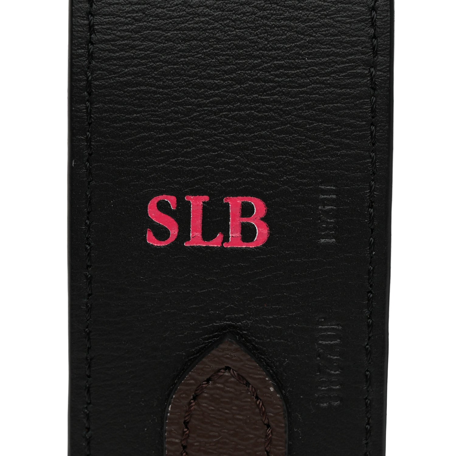 Louis Vuitton Monogram Bandouliere Shoulder Strap Black 4 of 6
