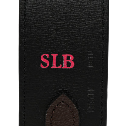 Louis Vuitton Monogram Bandouliere Shoulder Strap Black 4 of 6