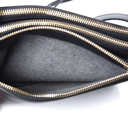 Celine Lambskin Small Trio Crossbody Bag Black 5 of 9