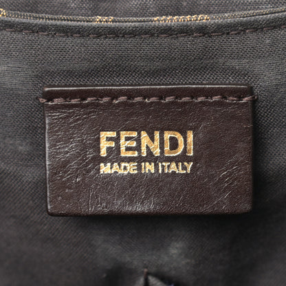 Fendi Zucca Vitello Artic Messenger Bag Tobacco Castagna 6 of 15