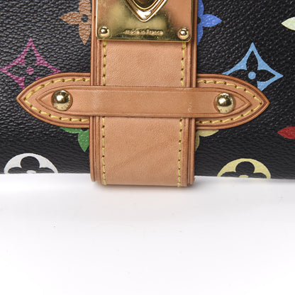 Louis Vuitton Monogram Multicolor Shirley Black 10 of 14