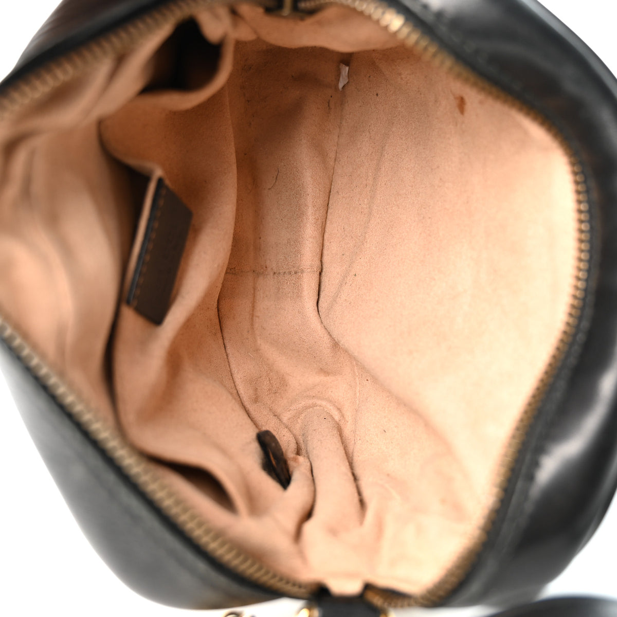 Calfskin Matelasse Mini GG Marmont Chain Shoulder Bag Black