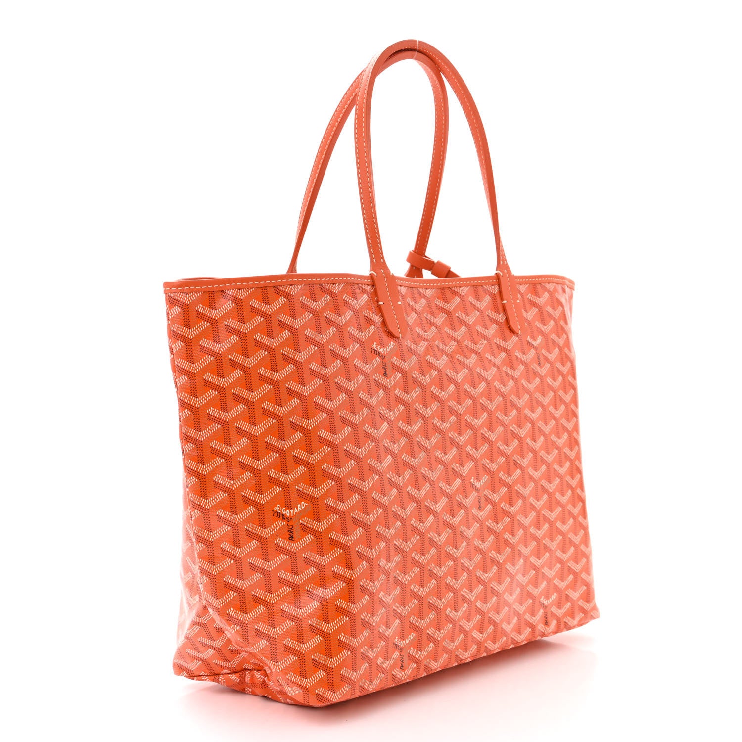 Goyard Goyardine Saint Louis PM Orange 4 of 11