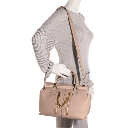 Chloe Grained Calfskin Small Cate Satchel Blush 2 of 10