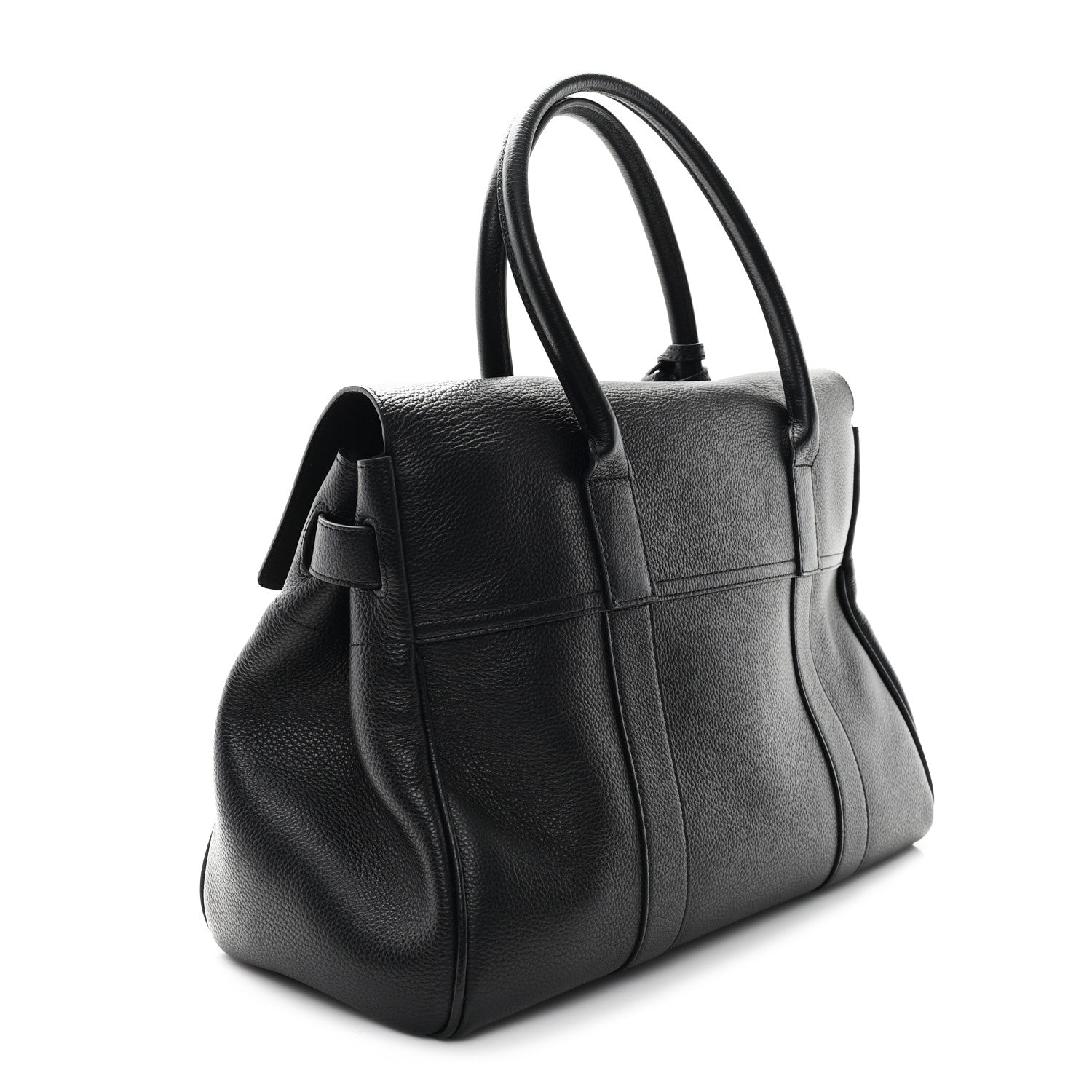Mulberry Small Classic Grain Bayswater Black 3 of 10
