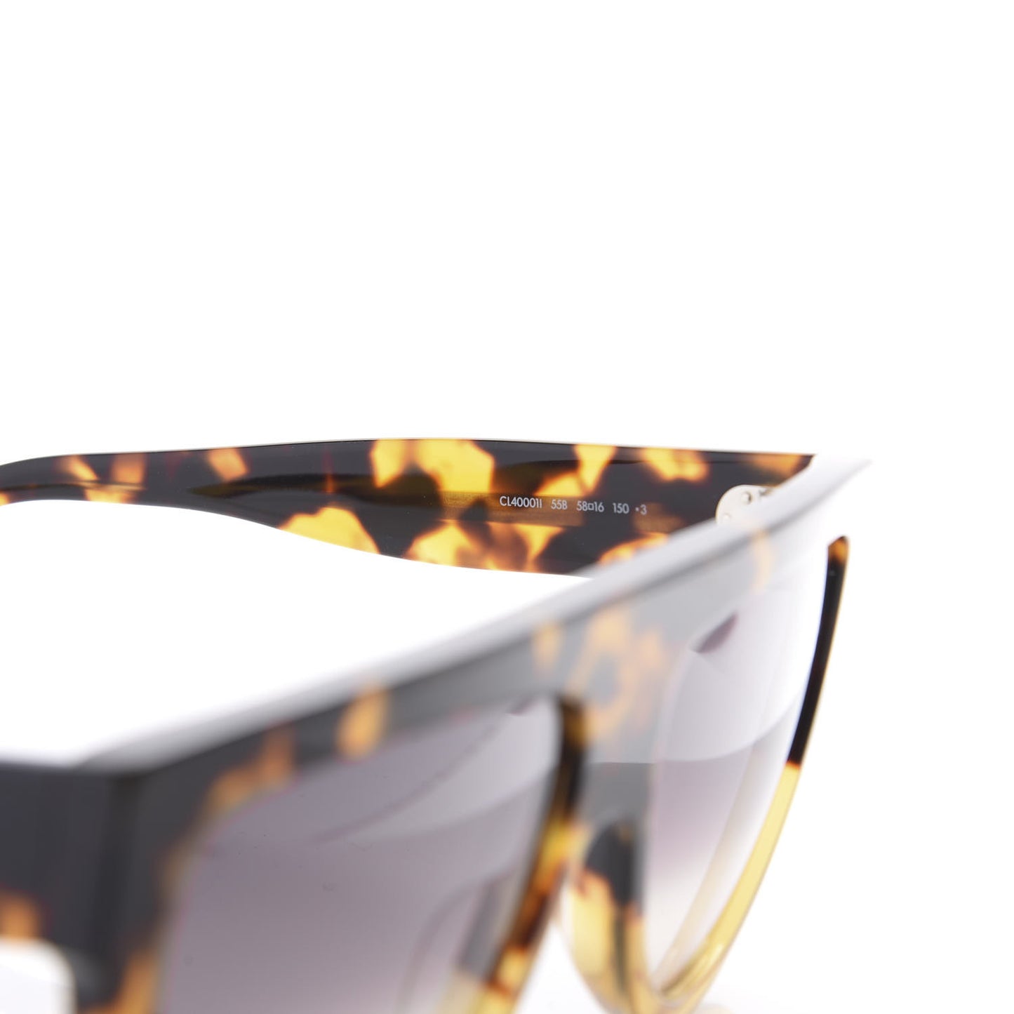 Acetate Aviator Sunglasses CL40001l Havana