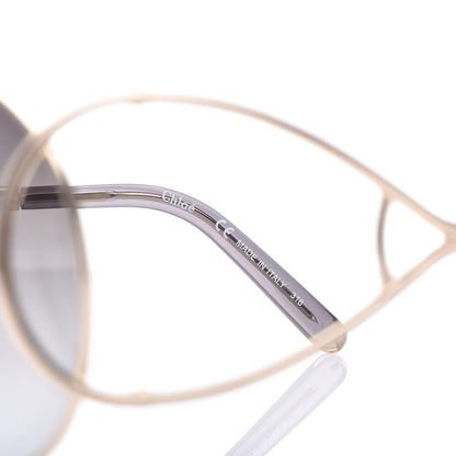 Chloe Jackson Oversized Round Sunglasses CE124S Grey 7 of 8
