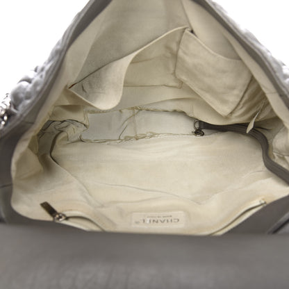 Chanel Washed Lambskin Quilted Maxi Chain Around Flap Taupe 5 of 12