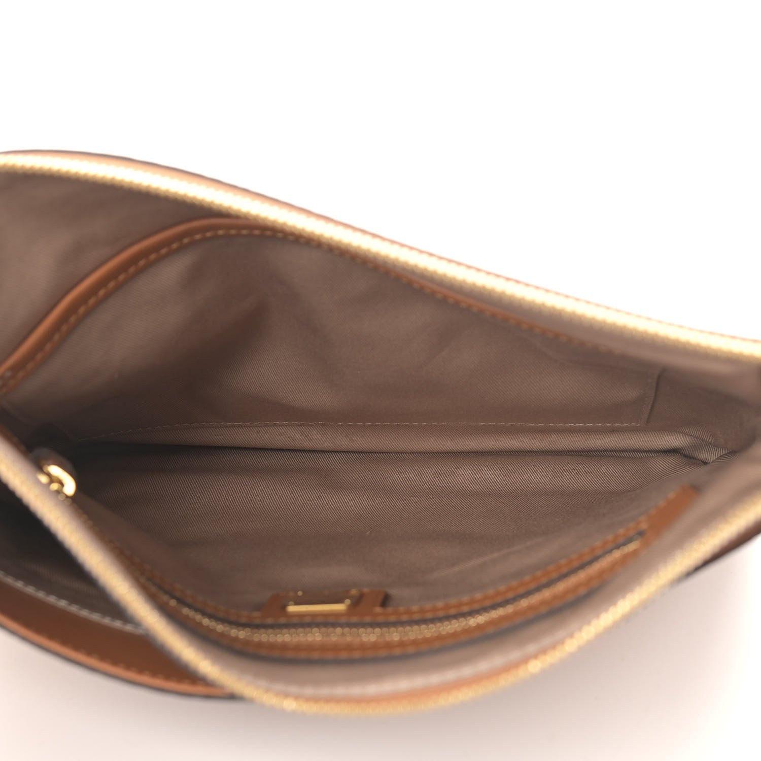 MCM Visetos Medium Crossbody Pouch Cognac 5 of 11