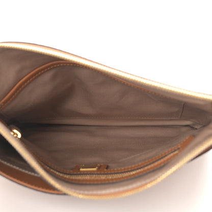 MCM Visetos Medium Crossbody Pouch Cognac 5 of 11