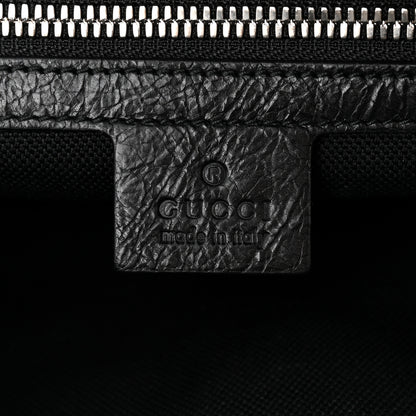 Gucci Fluffy Calfskin Morpheus Shoulder Bag Black 6 of 10