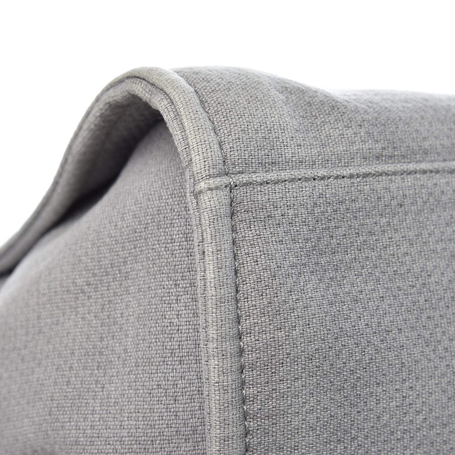 Chanel Canvas Large Deauville Tote Grey 9 of 13
