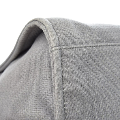 Chanel Canvas Large Deauville Tote Grey 9 of 13