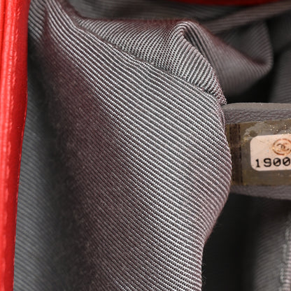 Chanel Calfskin Double Stitch Small Boy Flap Red 7 of 10