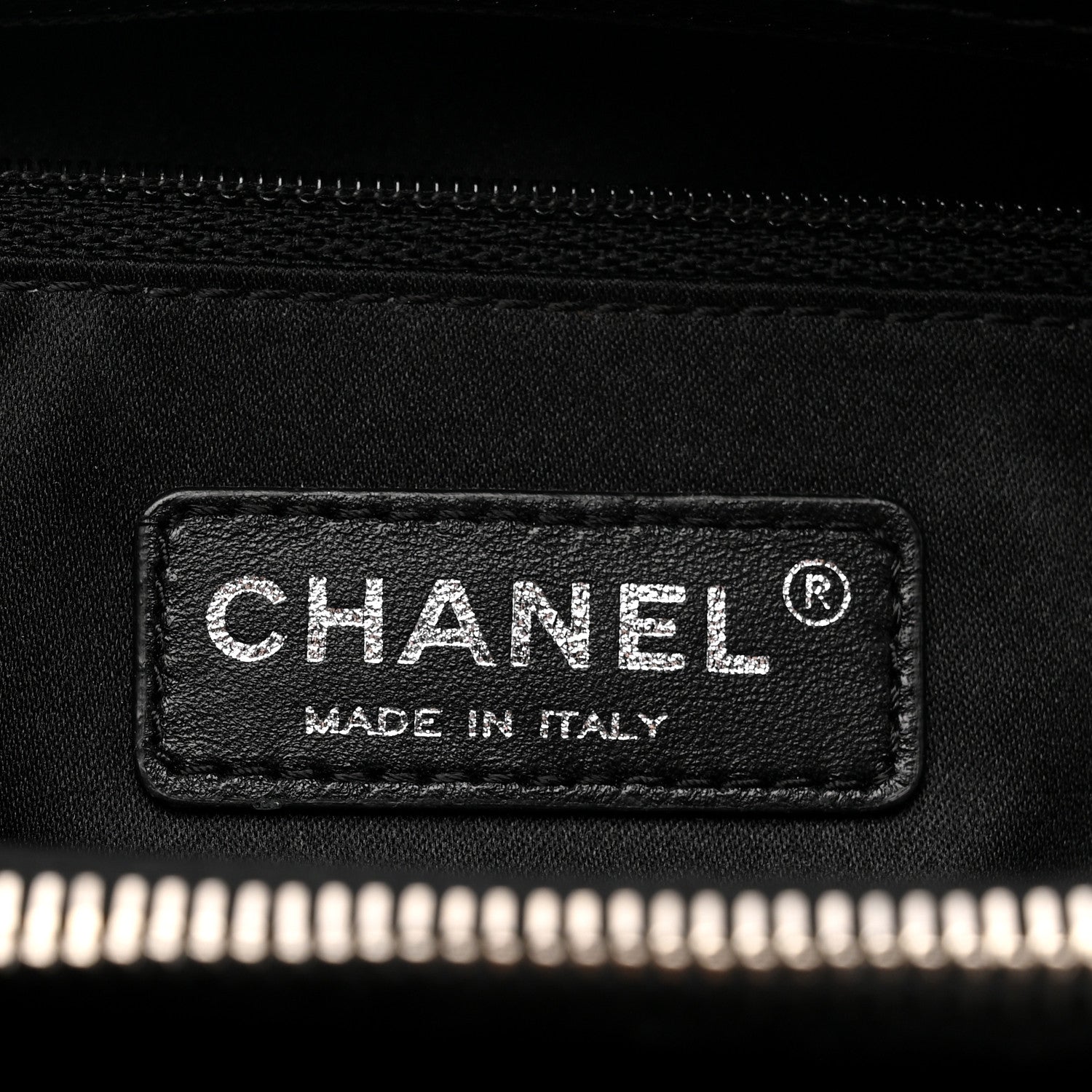 Chanel Caviar Quilted Grand Shopping Tote GST Black 7 of 11