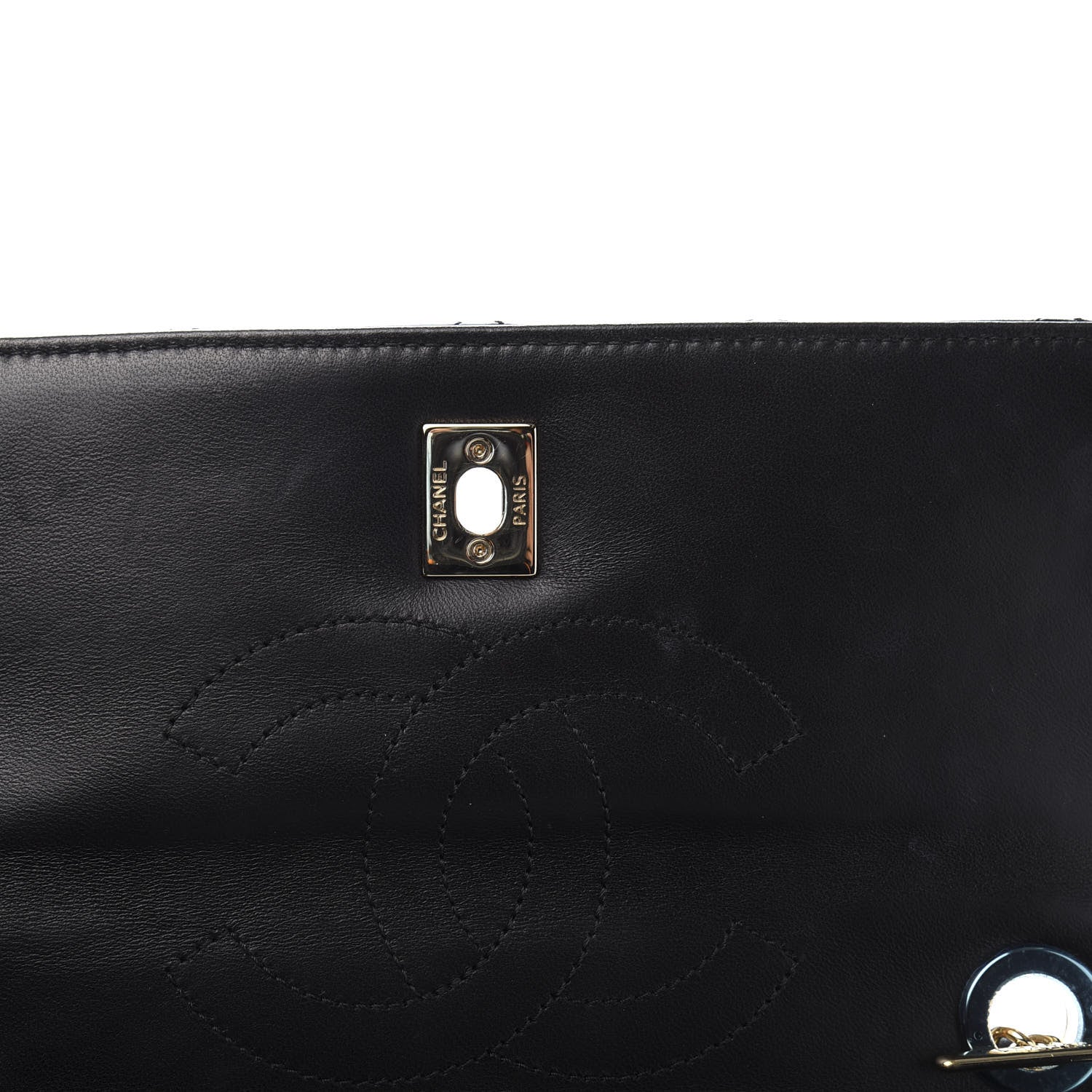 Chanel Lambskin Quilted Small Trendy CC Dual Handle Flap Bag Black 8 of 14