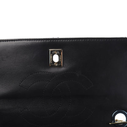 Chanel Lambskin Quilted Small Trendy CC Dual Handle Flap Bag Black 8 of 14