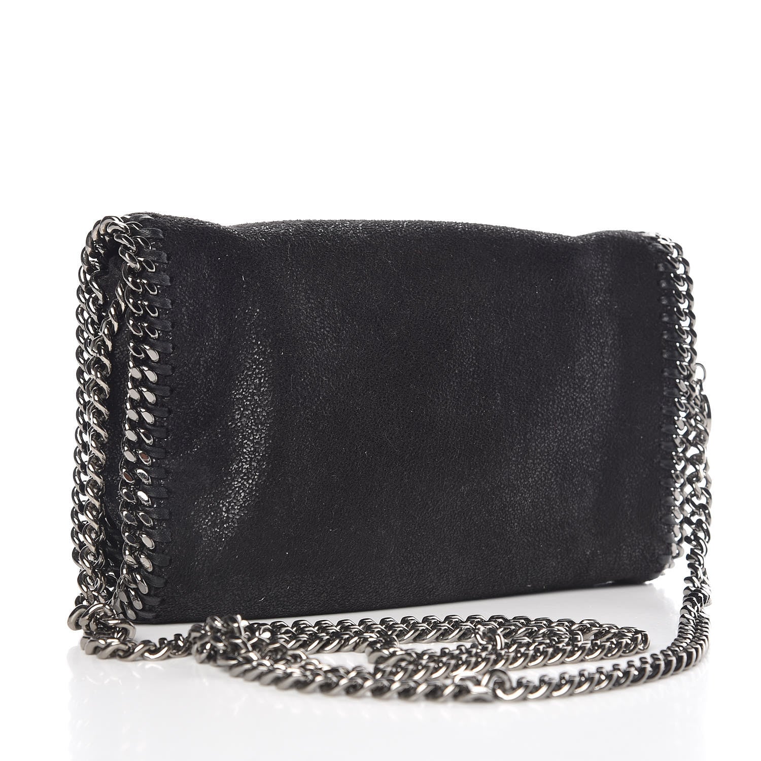 Stella McCartney Shaggy Deer Falabella Crossbody Bag Black 3 of 9